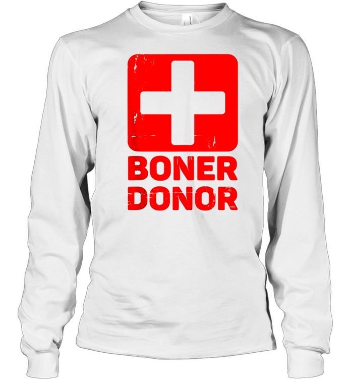 Boner Donor Halloween shirt Long Sleeved T-shirt