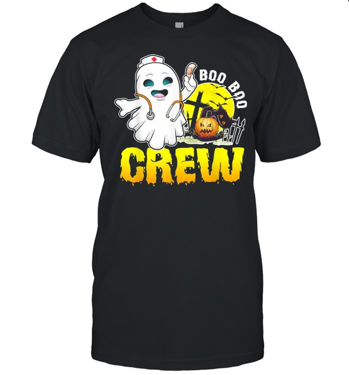 Halloween Ghost RN Nurse Boo Boo Crew shirt Classic Men's T-shirt