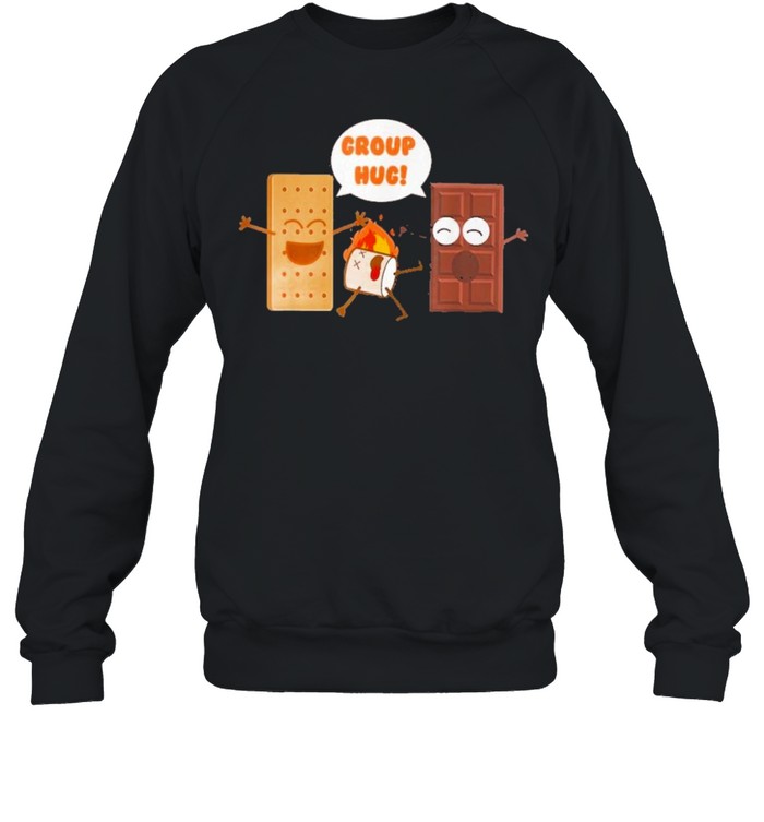 hocolate Marshmallow Camping Smores shirt Unisex Sweatshirt