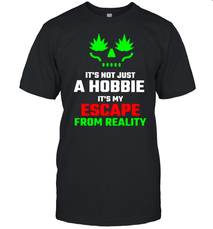 It’s not just a hobbie it’s my escape from reality shirt