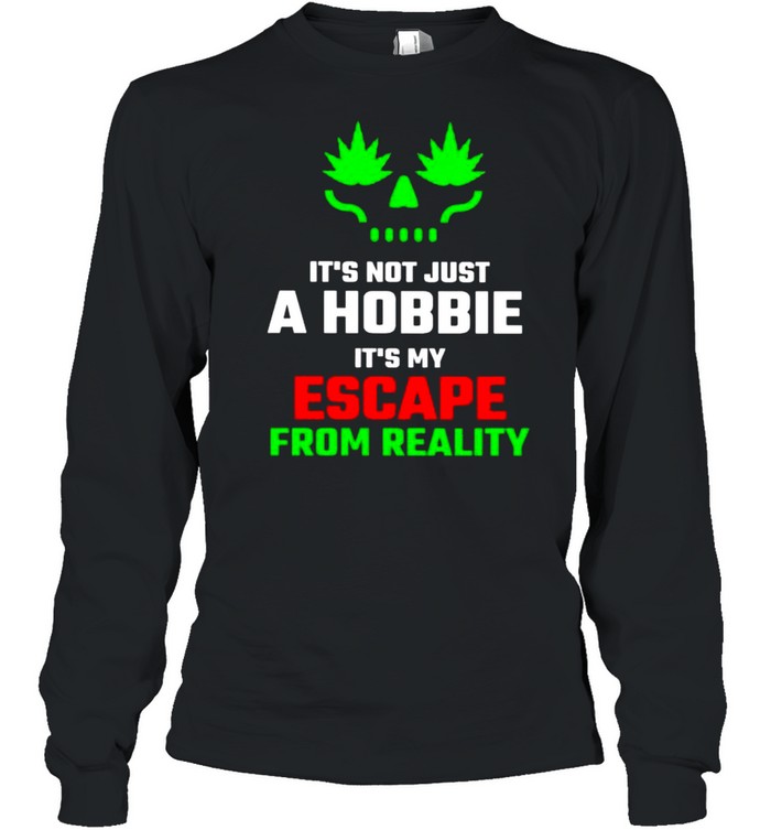 It’s not just a hobbie it’s my escape from reality shirt Long Sleeved T-shirt