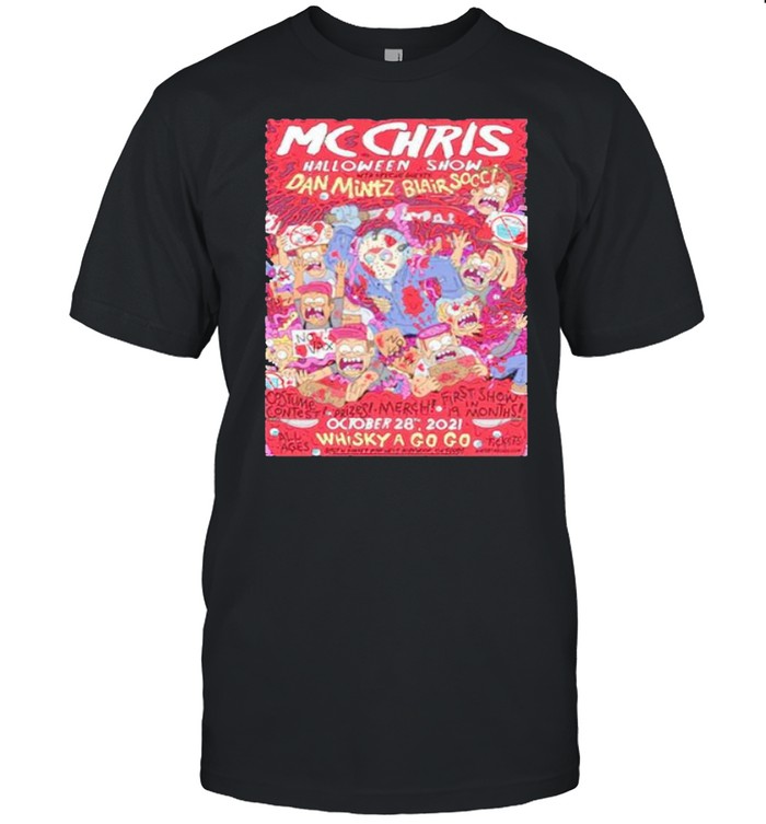 Mc Chris Halloween show Dan Mintz blair socci shirt Classic Men's T-shirt