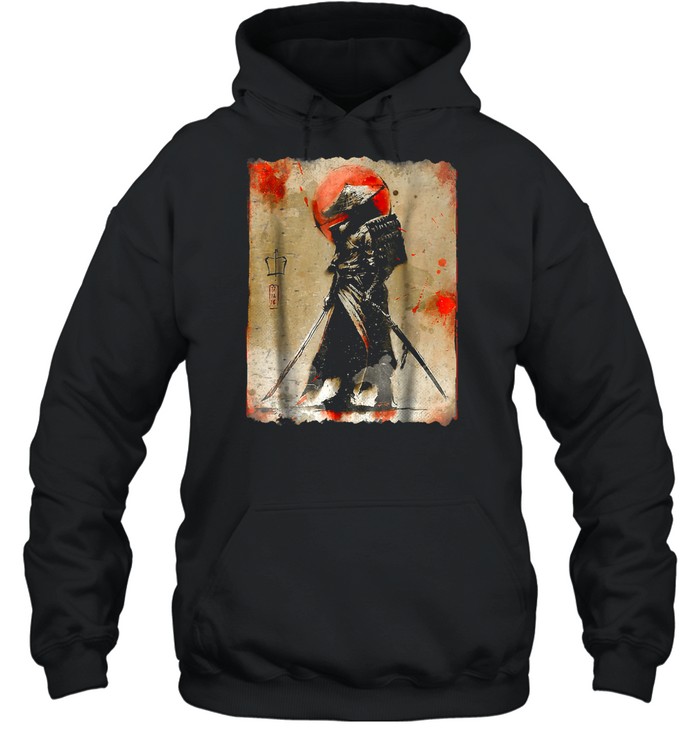 Samurai Japanese Retro Art Print Bushido shirt Unisex Hoodie