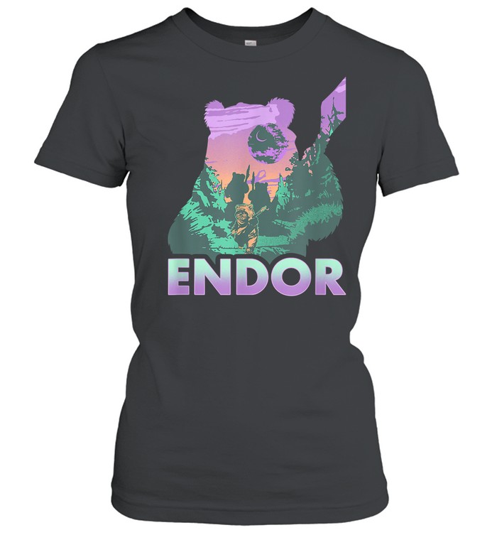 Star Wars Endor Ewok Fill shirt Classic Women's T-shirt