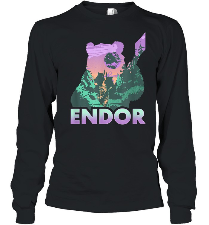 Star Wars Endor Ewok Fill shirt Long Sleeved T-shirt