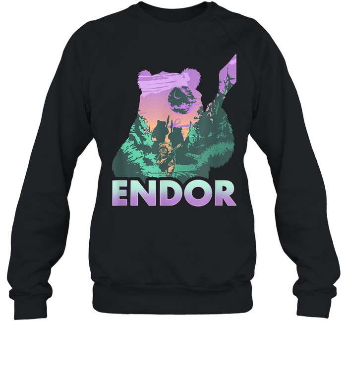 Star Wars Endor Ewok Fill shirt Unisex Sweatshirt