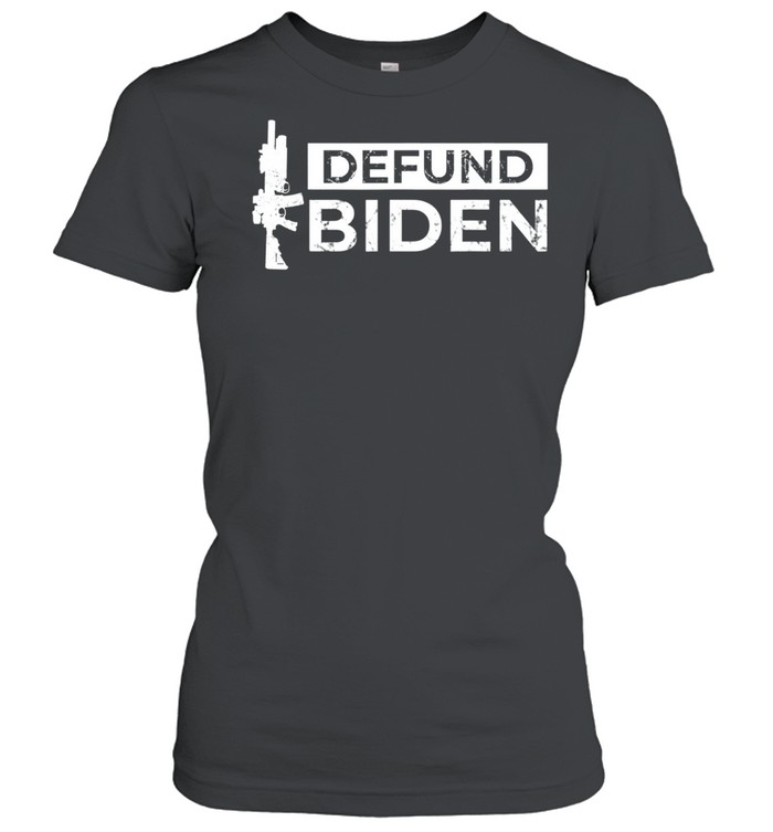 2A Defund Biden 2nd Amendment anti Biden Politicians shirt Classic Women's T-shirt