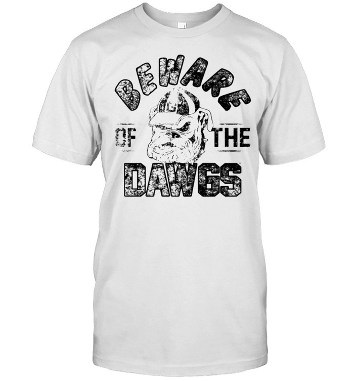 Georgia Bulldogs beware the dawgs shirt Classic Men's T-shirt