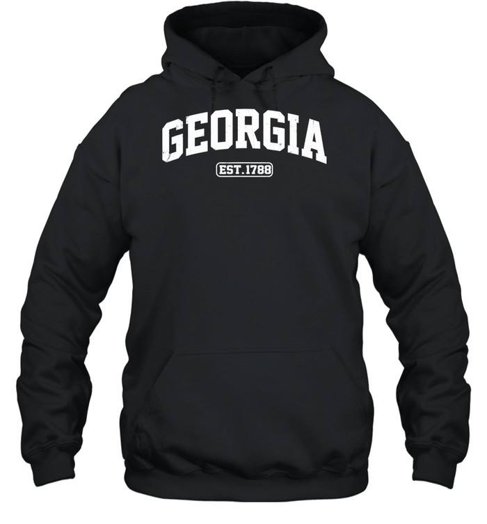 Georgia Vintage State Athletic Style shirt Unisex Hoodie