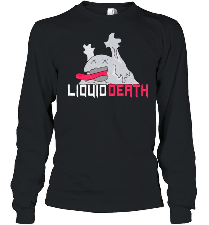 Ghost liquid death shirt Long Sleeved T-shirt