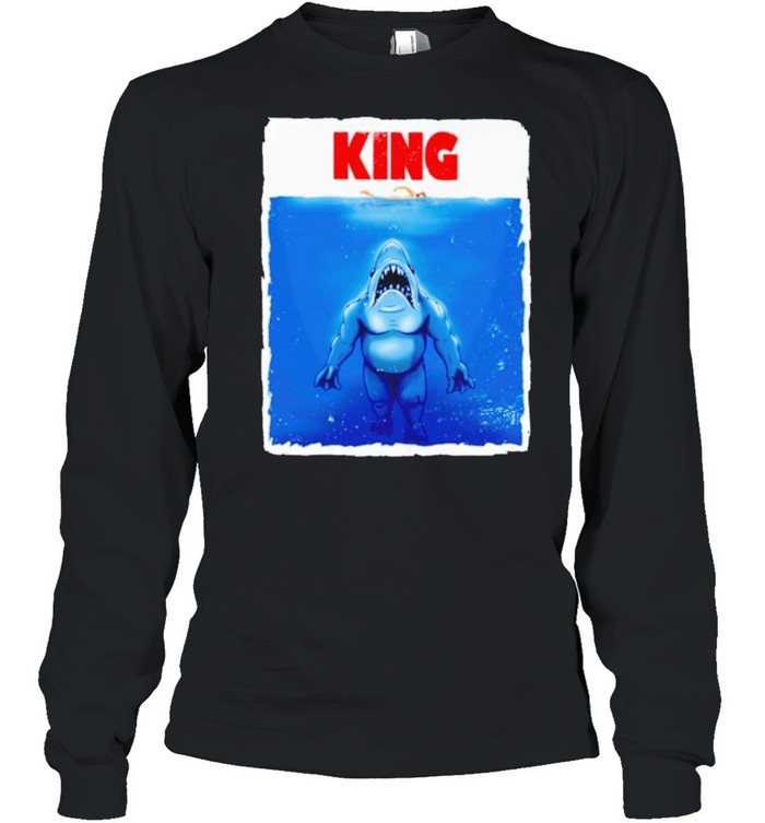 Jaws king of shark shirt Long Sleeved T-shirt