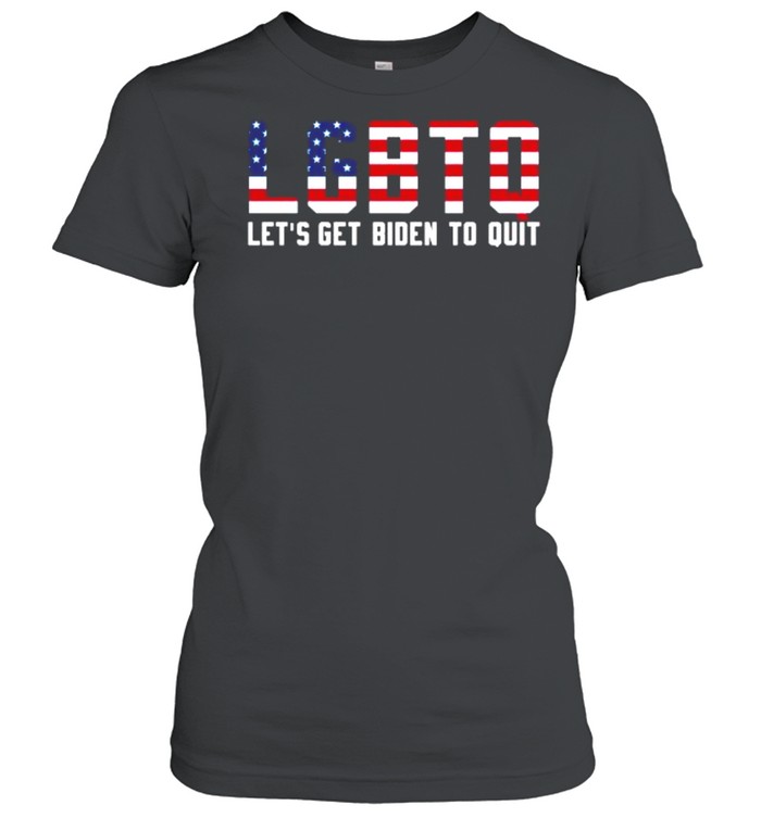 LGBTQ Let_s Biden To Quit Classic Women's T-shirt