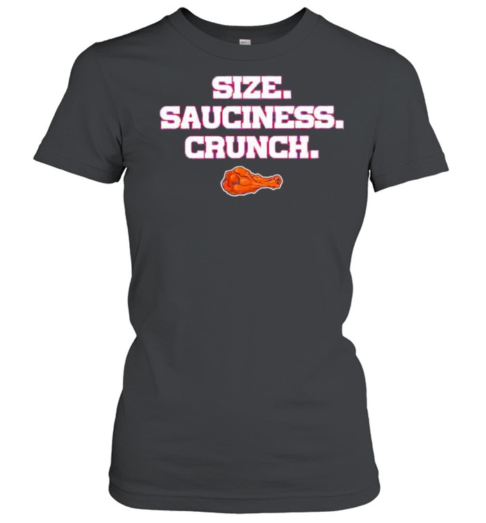 Size sauciness crunch shirt Classic Women's T-shirt