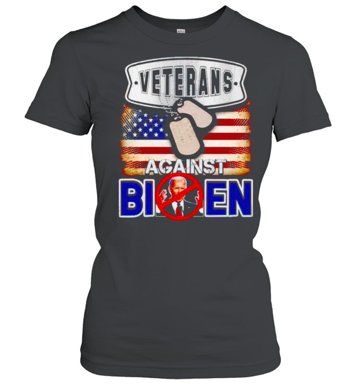 Veterans against Biden shirt Classic Women's T-shirt