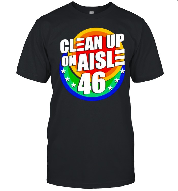 Biden clean up on aisle 46 shirt Classic Men's T-shirt