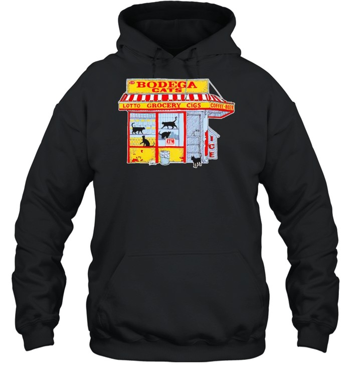 Bodega Cats Storefront shirt Unisex Hoodie