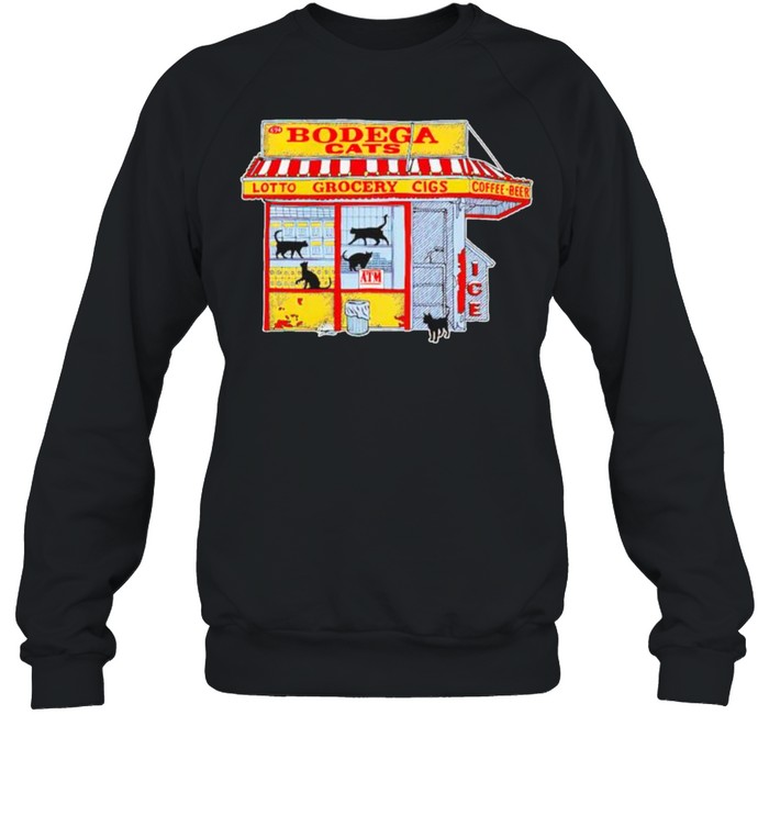 Bodega Cats Storefront shirt Unisex Sweatshirt