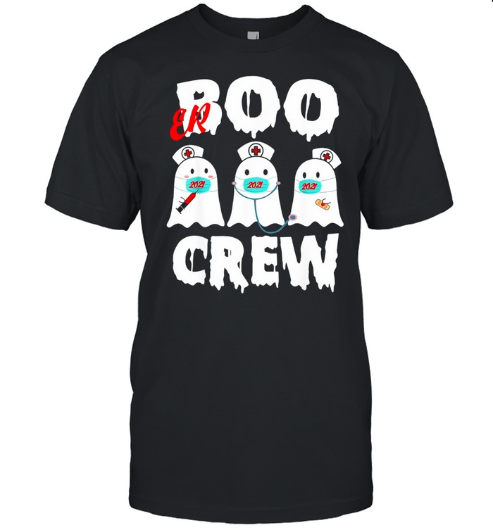 Boo Boo Crew Nurse Halloween Nurses RN LPN CNA Ghost shirt Classic Men's T-shirt