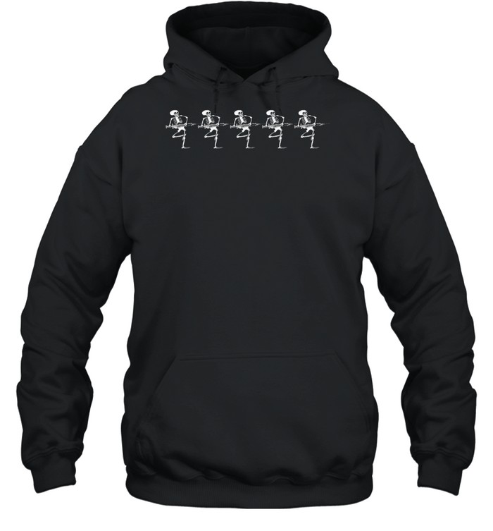 Dancing skeleton shirt Unisex Hoodie