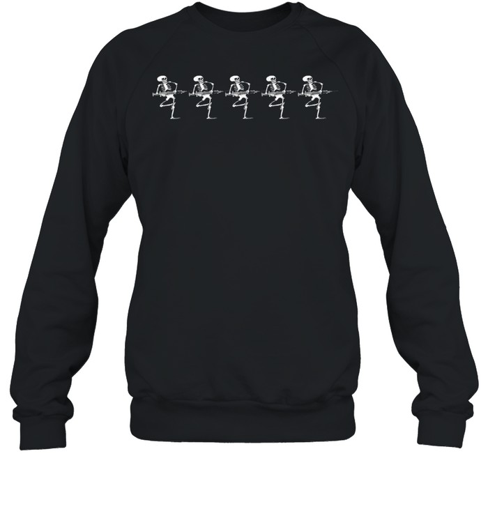 Dancing skeleton shirt Unisex Sweatshirt