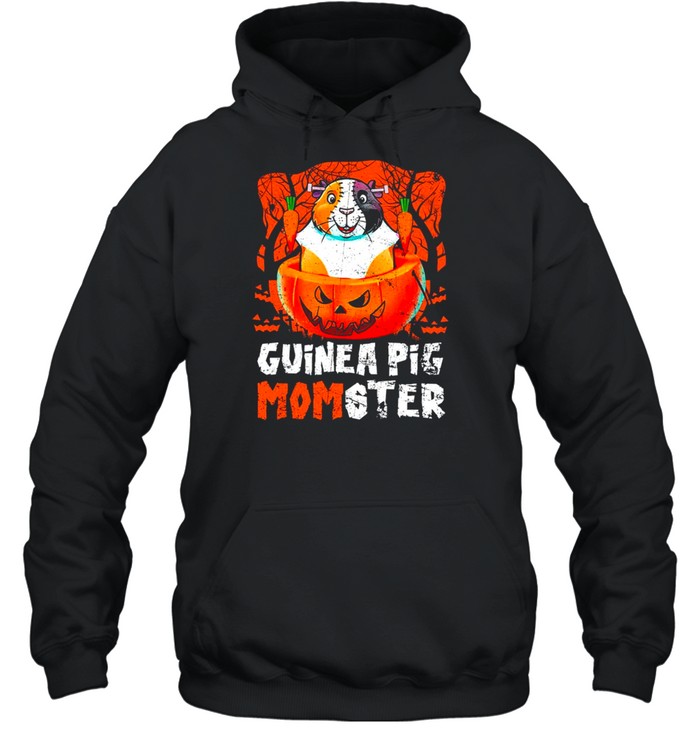 Guinea Pig Momster Monster Pumpkin Halloween 2021 shirt Unisex Hoodie