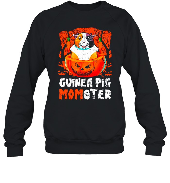 Guinea Pig Momster Monster Pumpkin Halloween 2021 shirt Unisex Sweatshirt