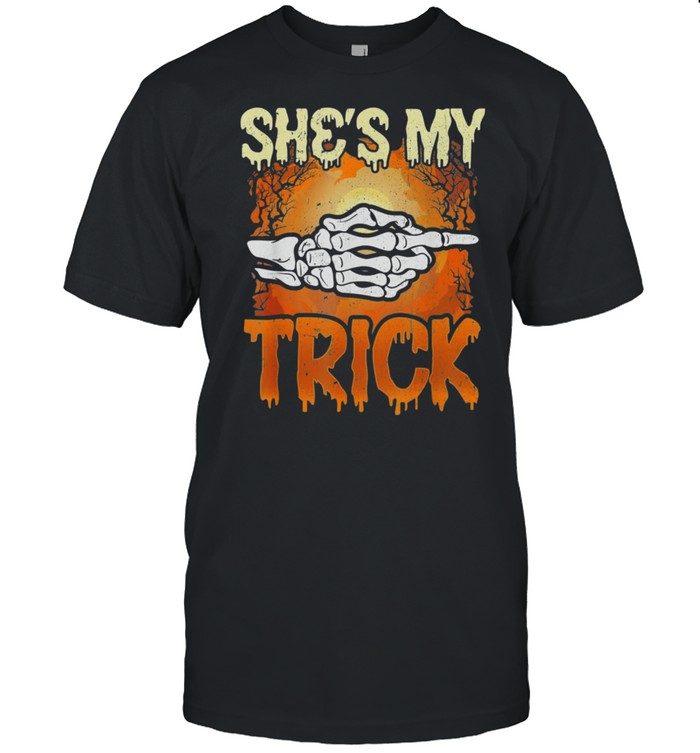 His Her Matching Halloween Costume Halloween 2021 shirt Classic Men's T-shirt