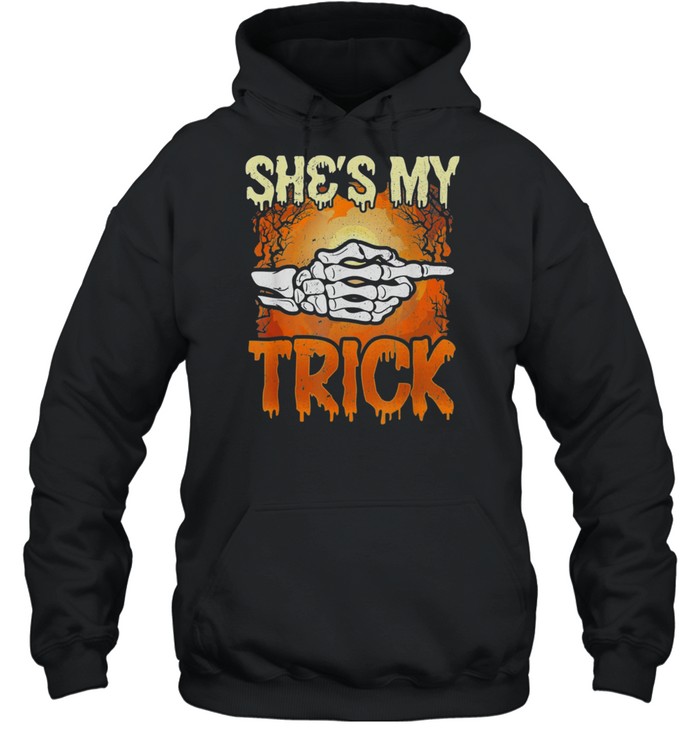 His Her Matching Halloween Costume Halloween 2021 shirt Unisex Hoodie