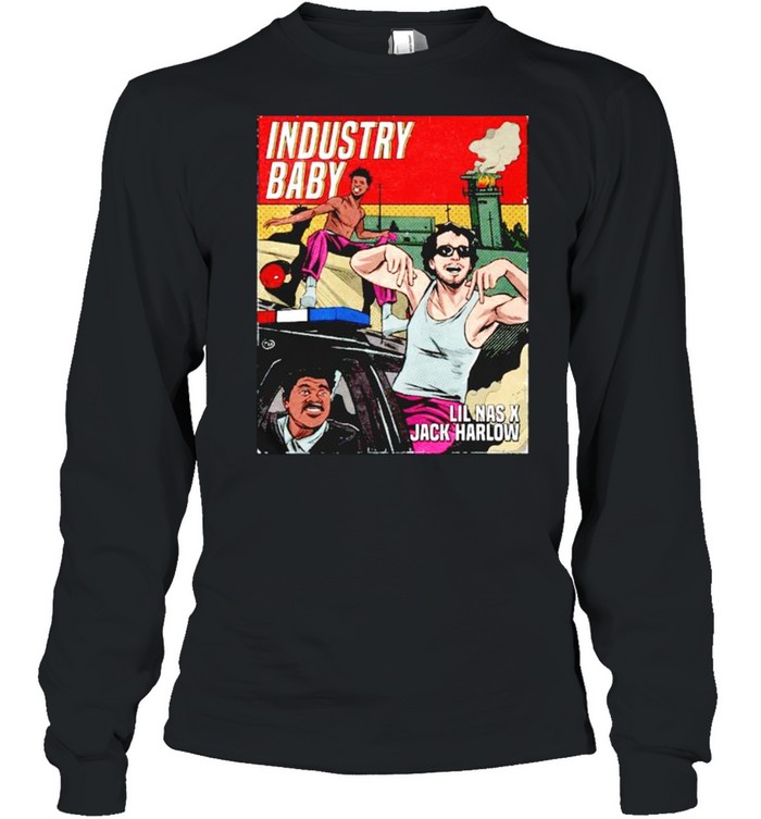 Industry baby Lil Nas x Jack Harlow comic shirt Long Sleeved T-shirt