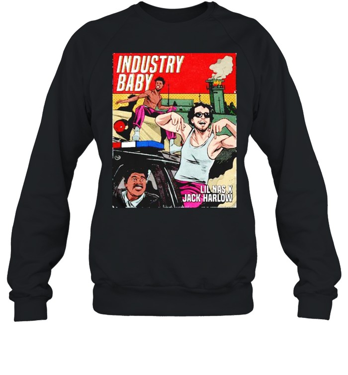 Industry baby Lil Nas x Jack Harlow comic shirt Unisex Sweatshirt