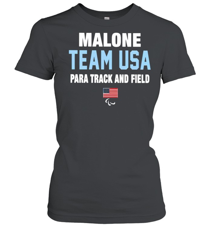 Malone team USA Para track and field shirt Classic Women's T-shirt