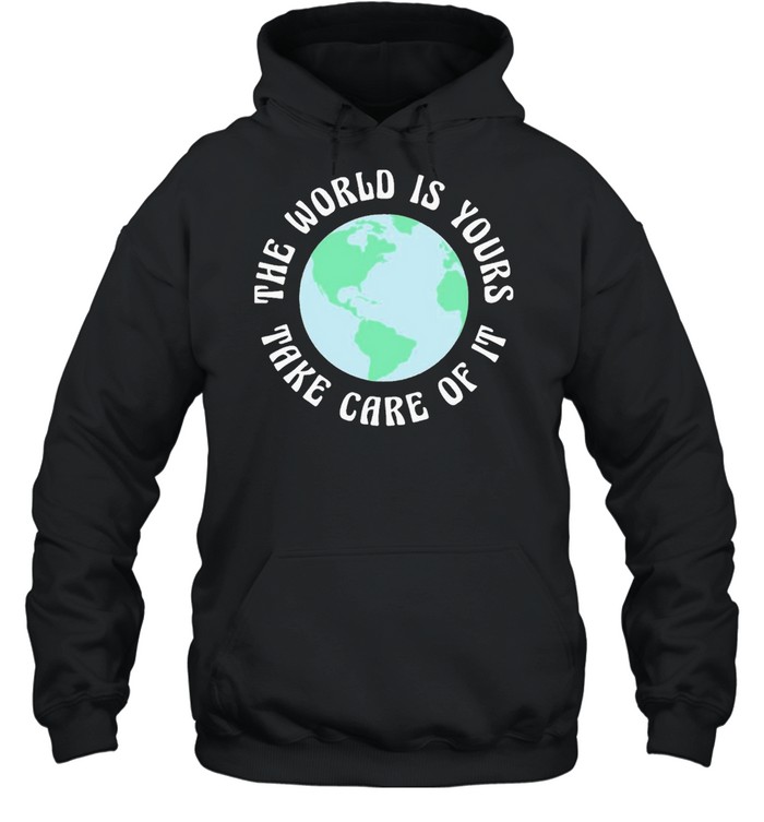 mother earth talentless talentless estd 1983 the world is yours take cake of it black hooded shirt Unisex Hoodie