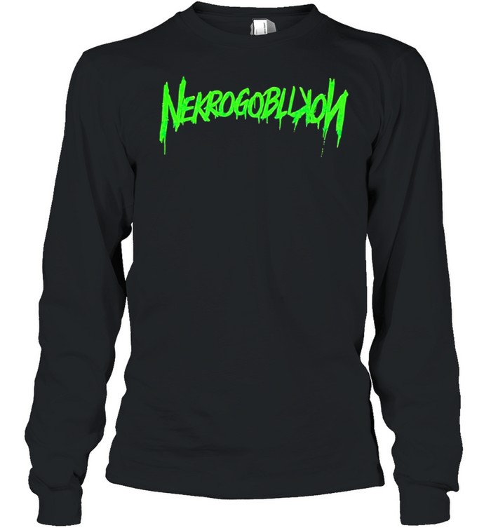 nekrogoblikon logo shirt Long Sleeved T-shirt