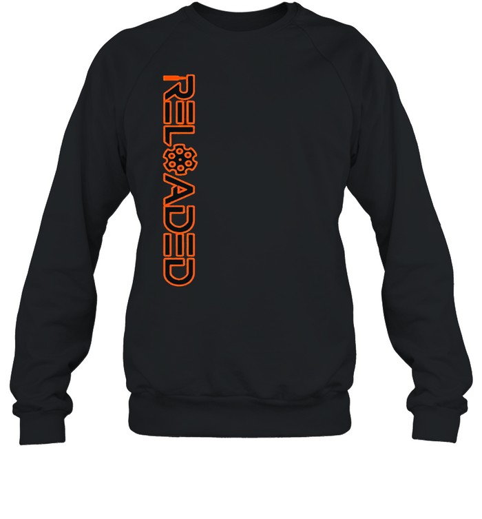 new reloaded orange halloween shirt Unisex Sweatshirt