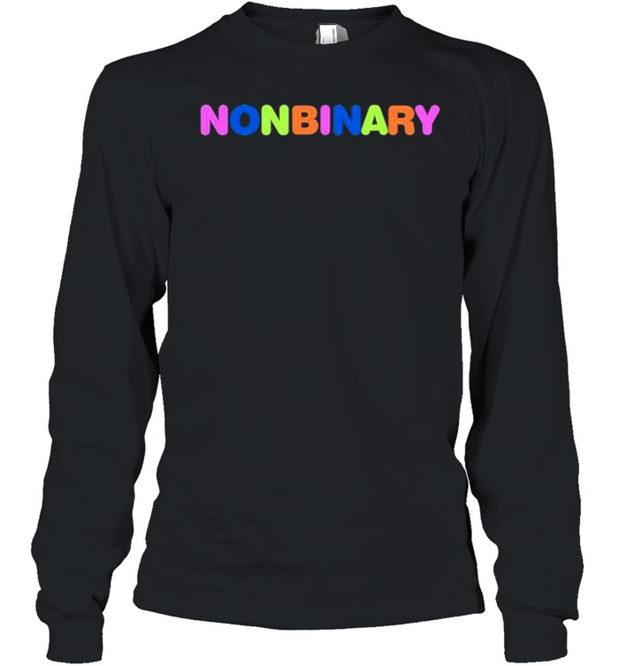 nonbinary addison grace shirt Long Sleeved T-shirt