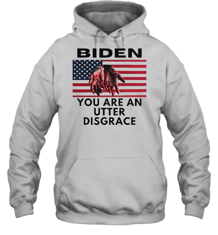 Biden has blood on his hands Tee Unisex Hoodie