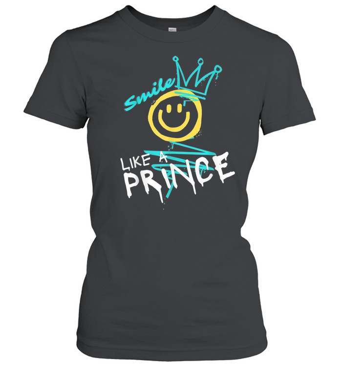 Smile Like A Prince Prince Princess Royal shirt Classic Women's T-shirt