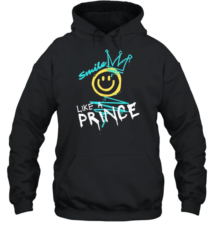 Smile Like A Prince Prince Princess Royal shirt Unisex Hoodie
