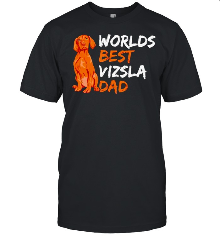 World’s best Vizsla dad shirt Classic Men's T-shirt