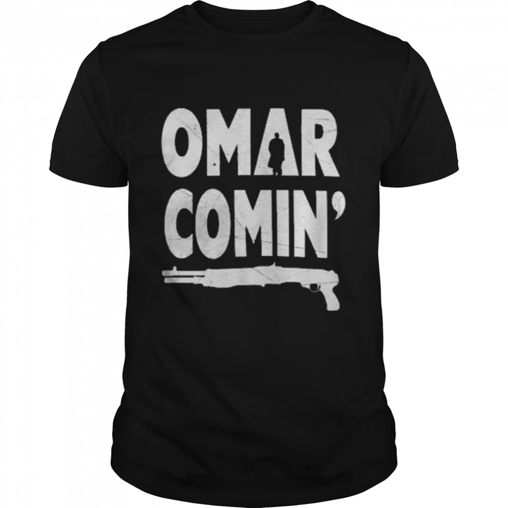 Michael K Williams Omar Comin’ shirt