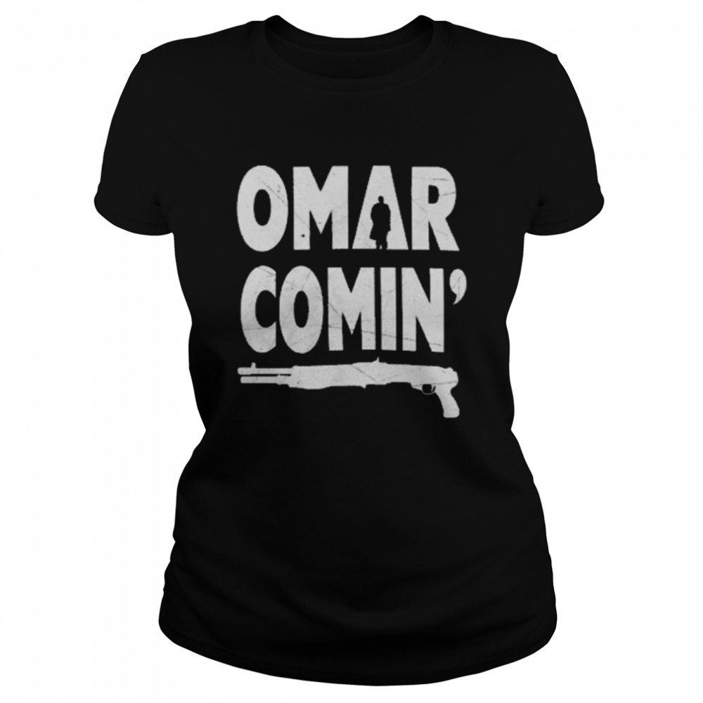 Michael K Williams Omar Comin’ shirt Classic Women's T-shirt