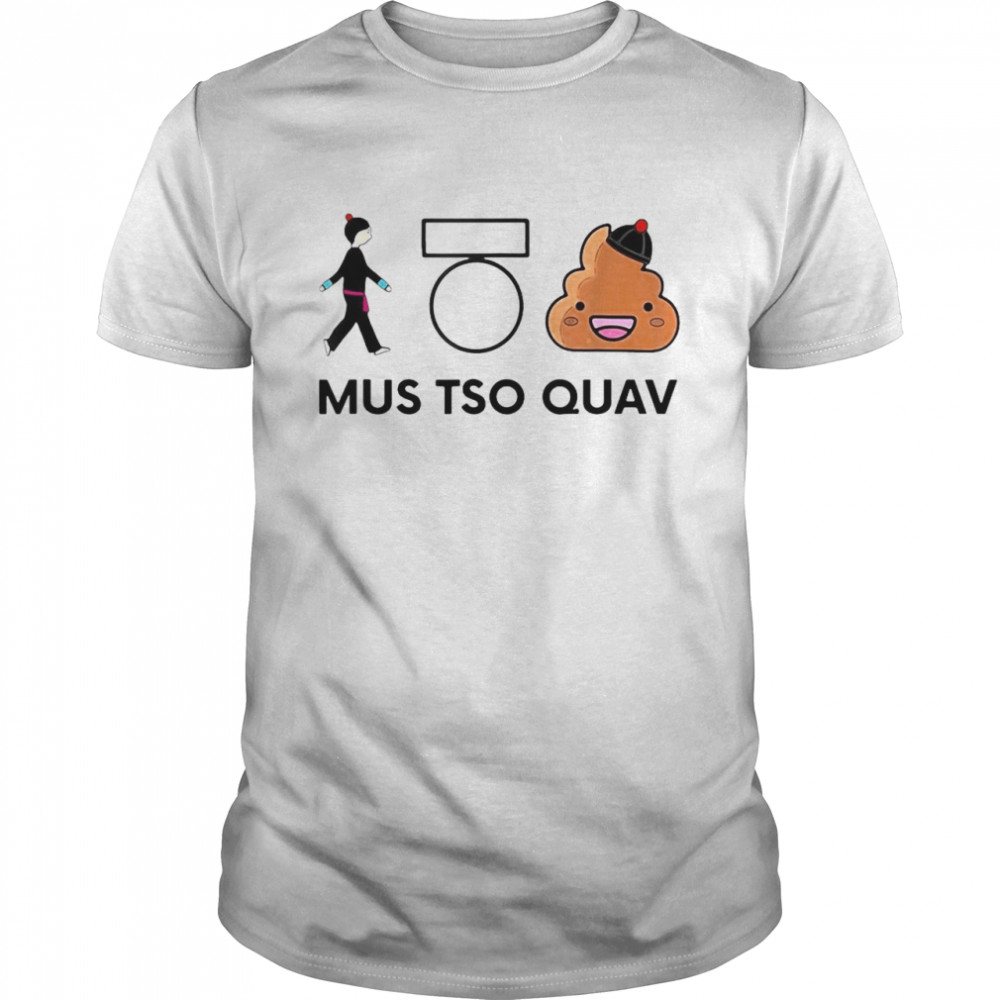 Mus Tso Quav Hmong Creations Poop T-shirt Classic Men's T-shirt