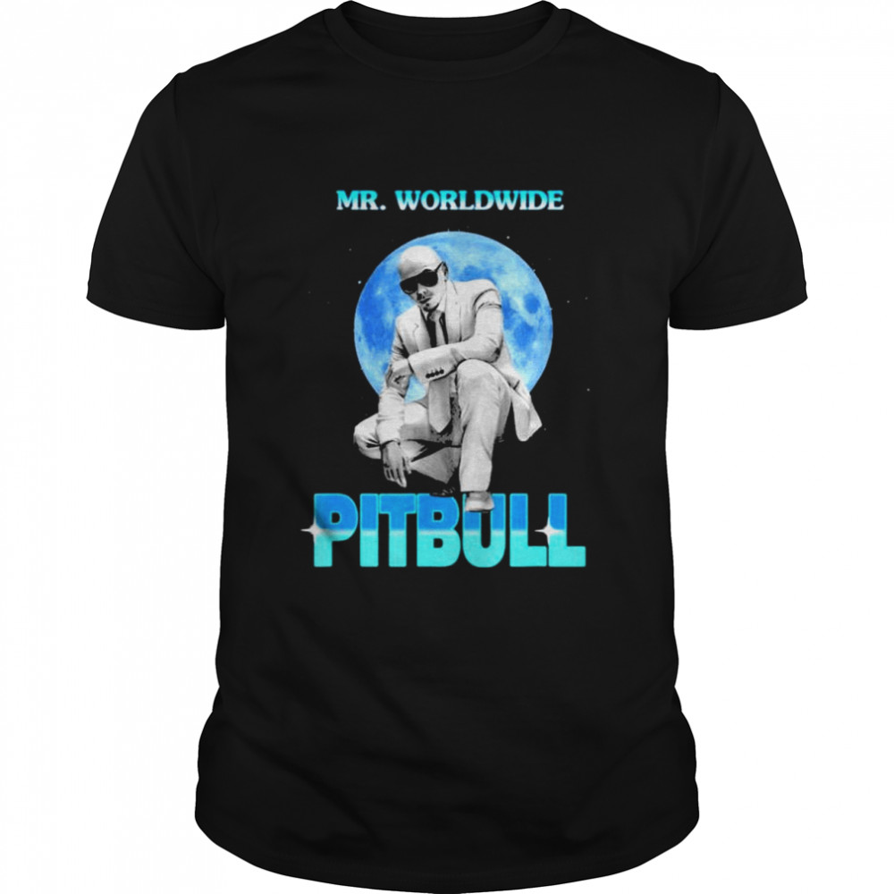 Merch Mr Worldwide Pitbull  Classic Men's T-shirt