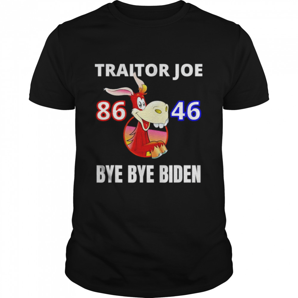 Traitor Joe 86 46 bye bye Biden shirt Classic Men's T-shirt