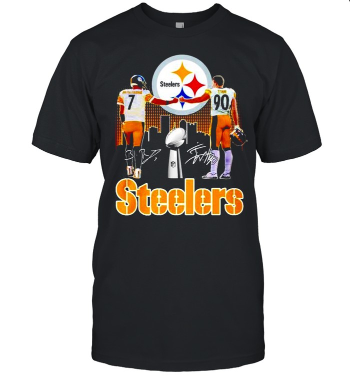 Ben Roethlisberger and T. J. Watt Pittsburgh Steelers signatures shirt Classic Men's T-shirt