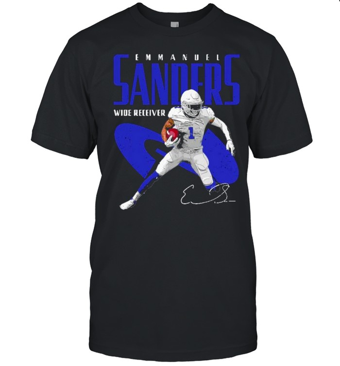 Emmanuel Sanders Wide Receiver Buffalo Football signature shirt Classic Men's T-shirt