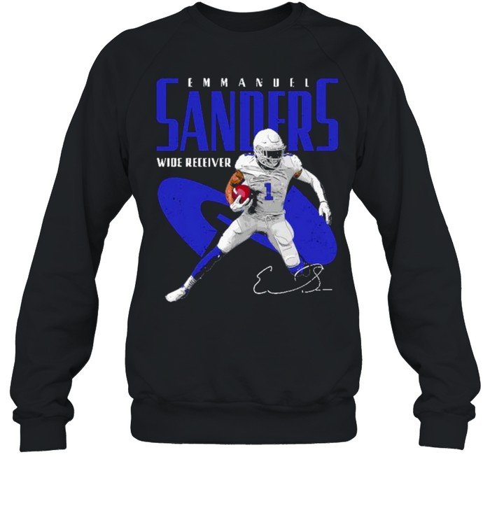 Emmanuel Sanders Wide Receiver Buffalo Football signature shirt Unisex Sweatshirt