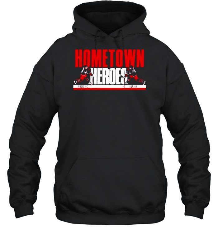 Sean Kuraly and Jack Roslovic Hometown Heroes Columbus Blue Jackets shirt Unisex Hoodie