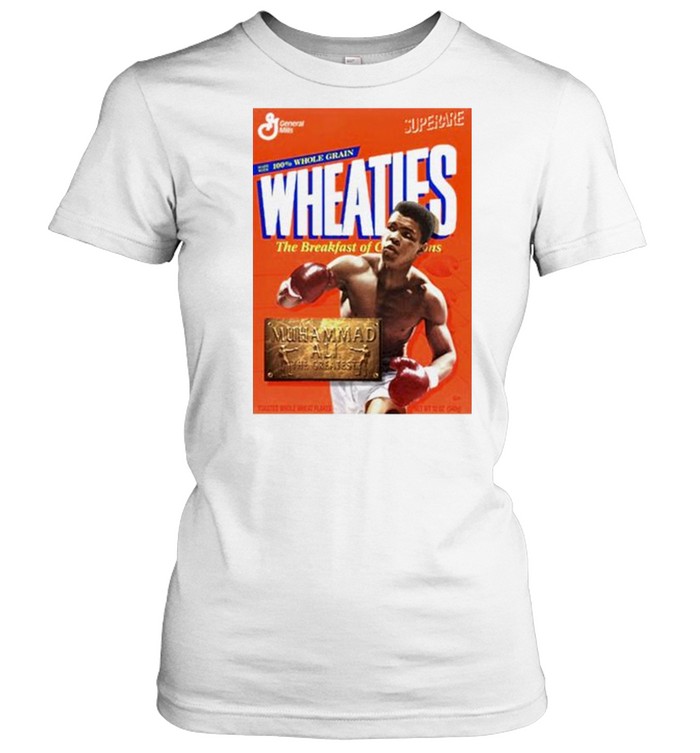 Jongleren op gang brengen riem Superare Ali Wheaties 1999 Box shirt - T Shirt Classic