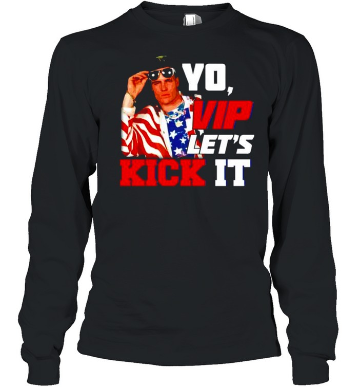 Vanilla Ice yo vip let’s kick it shirt Long Sleeved T-shirt